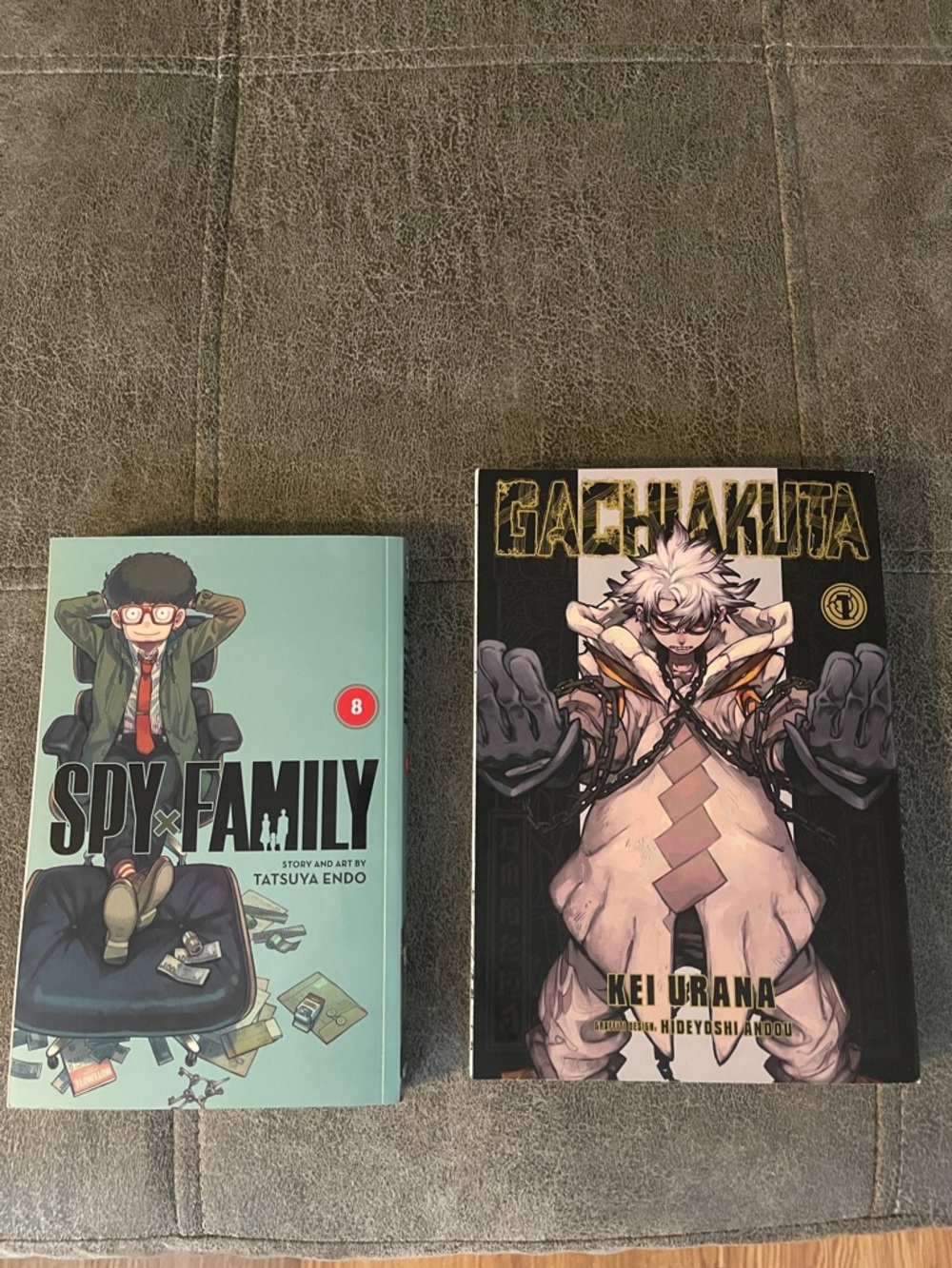 Spy x Family Vol. 8 & GACHIAKUTA Vol. 1 Manga Set - Teal & Black Covers